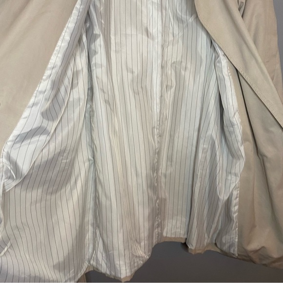 Simply Vera VERA WANG Cream Short Trench Women’s Medium - Picture 6 of 10